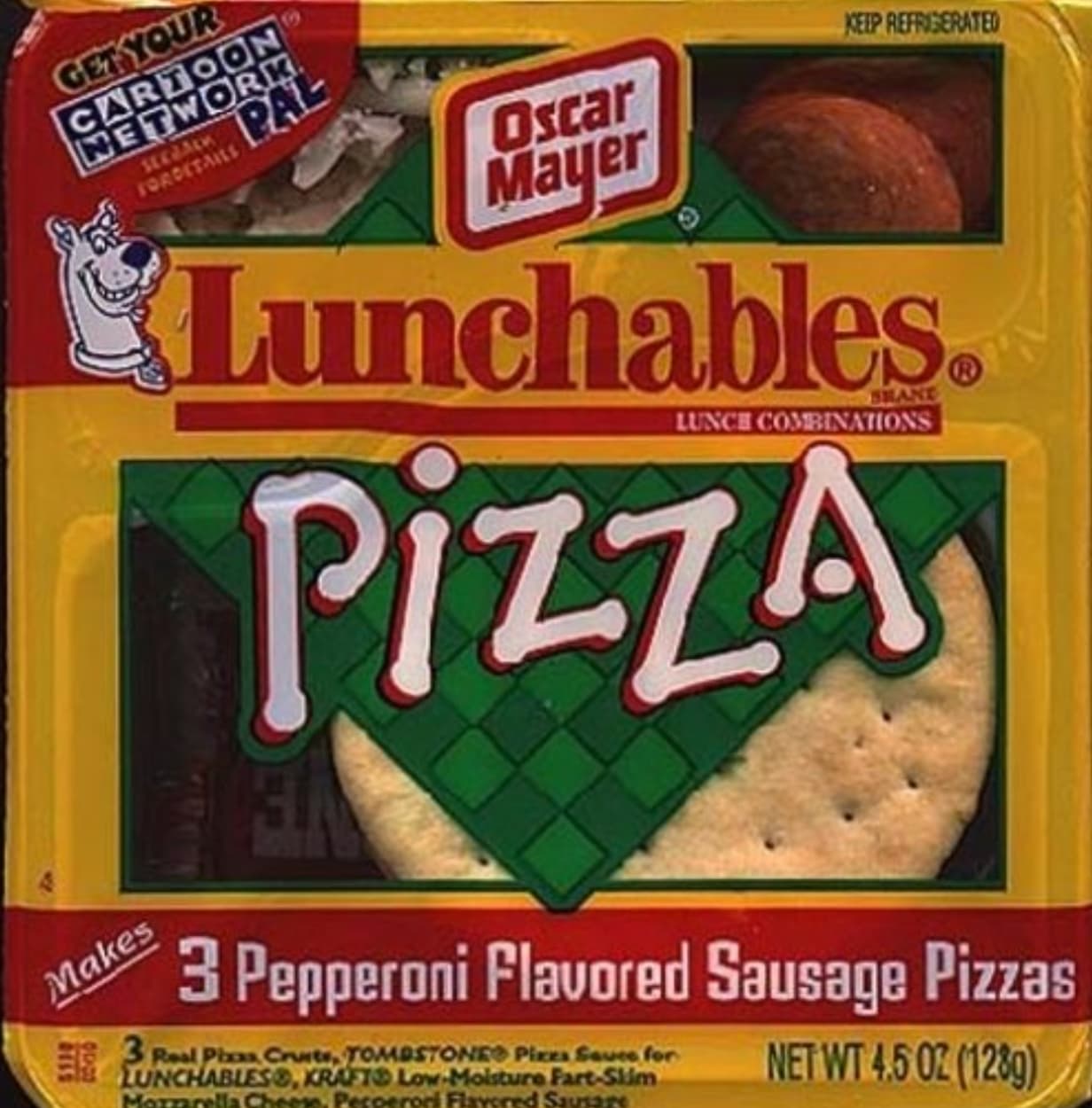 old lunchables pizza - Makes Get Your Cartoon Network Fordetails Pal Oscar Mayer Keep Refrigerated Lunchables. Shane Lunch Combinations Pizza 3 Pepperoni Flavored Sausage Pizzas 3 Real Pixas Crusts, Tombstone Pizza Sauce for Lunchables, Krafts LowMoisture